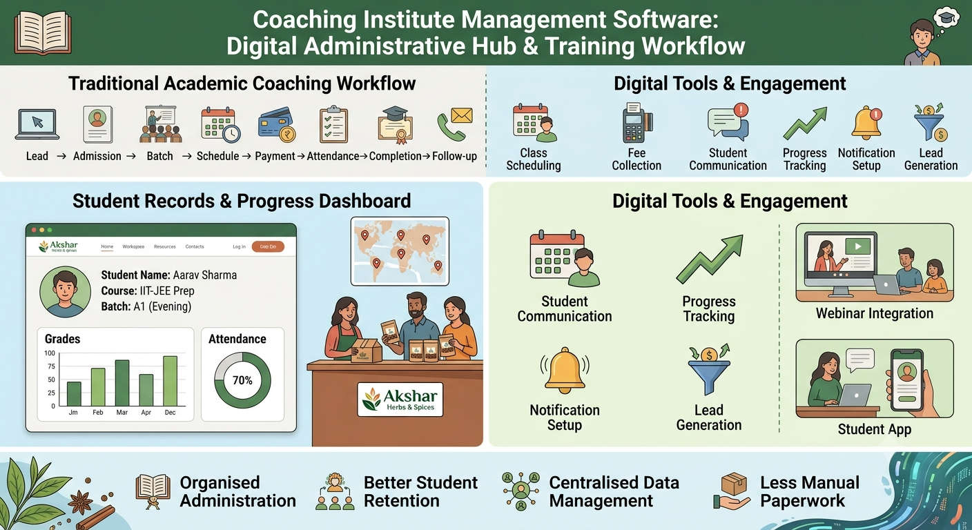 Coaching Institute Management Software for Small Businesses